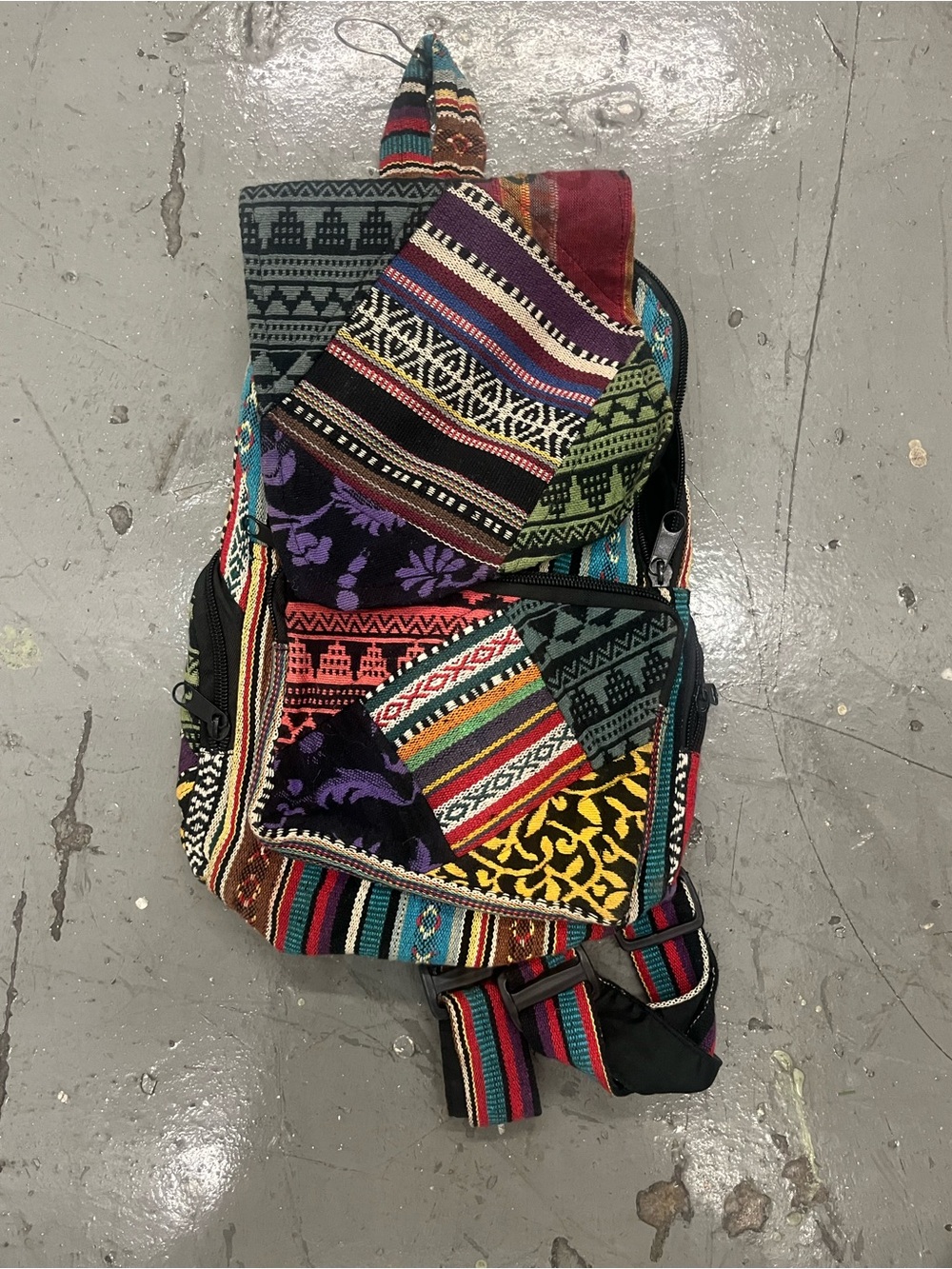 Vintage Woven Patchwork Bag